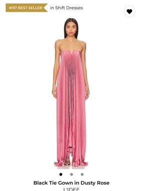 black strapless bodycon dress KNOTTED MAXI | CULT MIA Groomswear Size and Pocket Option:XS It is the ultimate Black Dress With Pearl